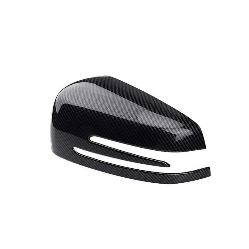 NINTE For Benz W204 C63 C250 C300 C350 W117 W176 W207 W212 W218 W212 X156 Class Mirror Covers Carbon Fiber Look ABS - NINTE