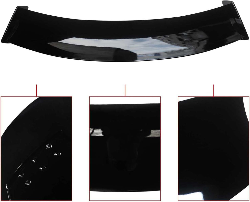 NINTE For 2015 - 2023 Ford Mustang Coupe 2 Door Rear Spoiler GT500 CFTP Style Big Rear Trunk Wing Spoiler - NINTE