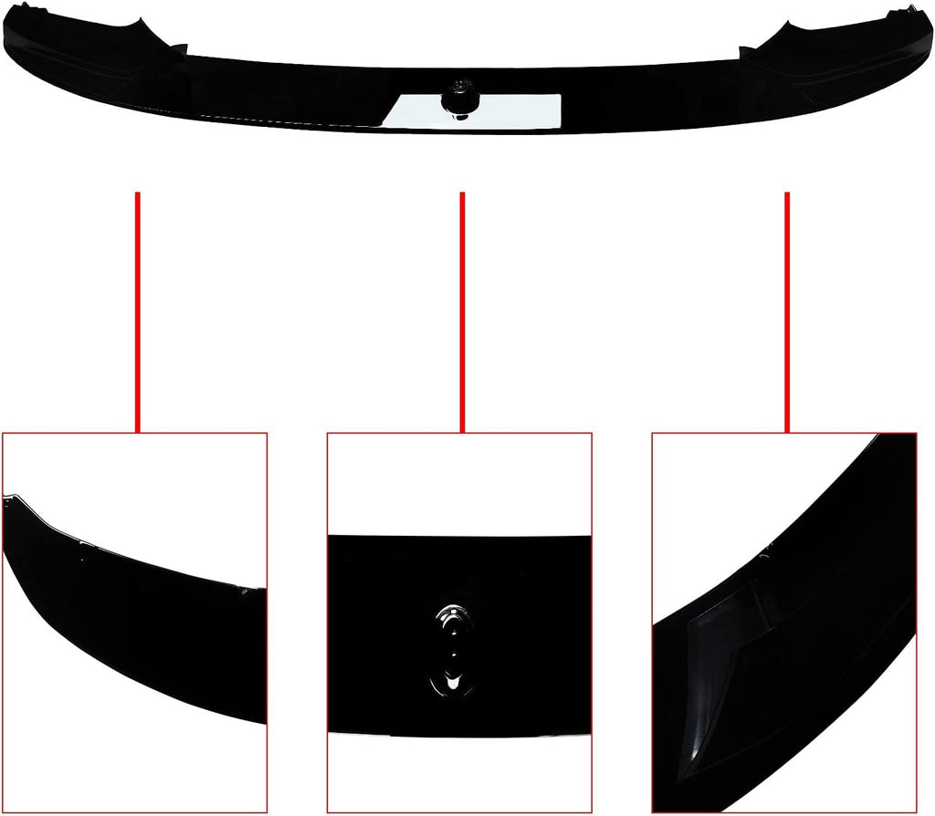 NINTE For 2011 - 2016 BMW 5 Series F10 M Sport Front Lip Bumper Front Lip Splitter Kit - NINTE