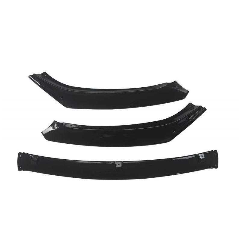 NINTE For 2014 - 2018 Mazda 3 Sedan Axela Front Bumper Lip Body Kit Spoiler Gloss Black - NINTE