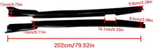 Load image into Gallery viewer, NINTE For 2016 - 2023 Chevy Camaro Side Skirts Rocker Panel Side Extension Lips ABS - NINTE
