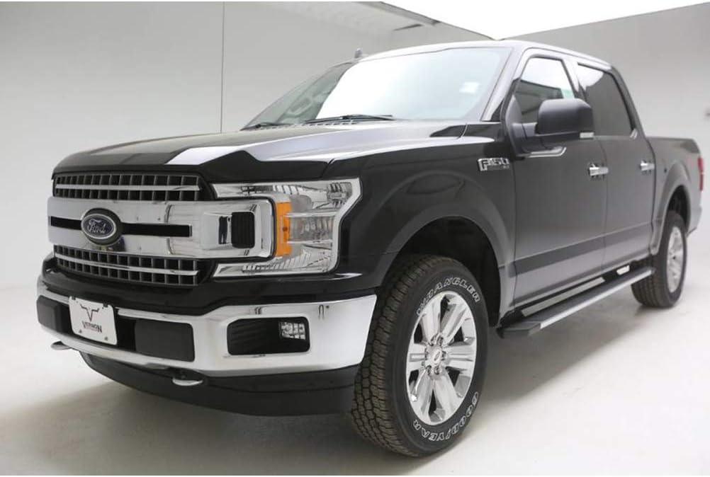 NINTE for 2018 - 2020 Ford F - 150 XL Chrome Grille Covers Front Grill Overlay Cover Trim 3pcs(NOT the Replacement) - NINTE