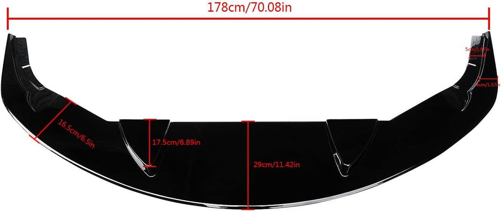 NINTE For 2020 - 2025 Toyota GR Supra GR Supra One - Piece Front Lip Front Splitter Bumper Lip Bodykit Dam Chin Diffuser ABS Painted - NINTE