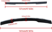Laden Sie das Bild in den Galerie-Viewer, NINTE For 2005 - 2013 Corvette C6 Rear Spoiler Wicker Bill Flap ABS Trunk Wing Spoiler - NINTE