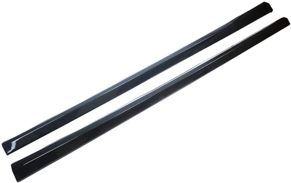 NINTE Side Skirts For 2013 - 2019 Audi A3 Sedan 4DR Side Extension Lips - NINTE