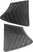 Cargar imagen en el visor de la galería, NINTE Rear Side Window Louvers for 2014 - 2024 Infiniti Q50 Air Vent Scoop Shades Cover Blinds Trim Exterior Accessories Sport Style 2pcs - NINTE