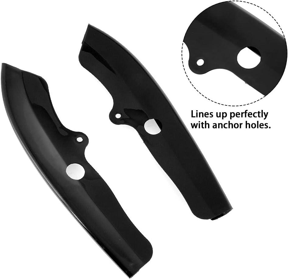 NINTE For 2015 - 2023 Dodge Challenger Scat Pack 2019 - 2023 R/T GT Front Lip Bumper Guard Front Splitter 2PCs - NINTE