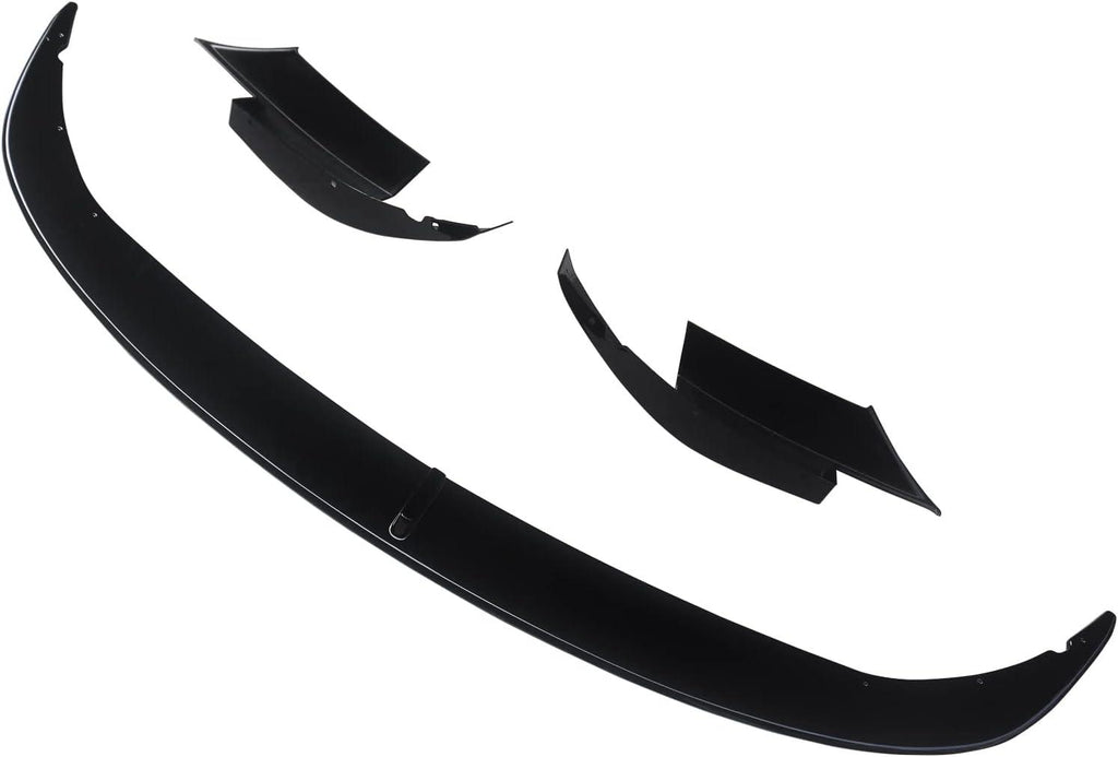 NINTE For 2012 - 2016 BMW F10 M5 5 Series ABS 3 Pieces MP Style Front Bumper Lip Lower Splitter - NINTE