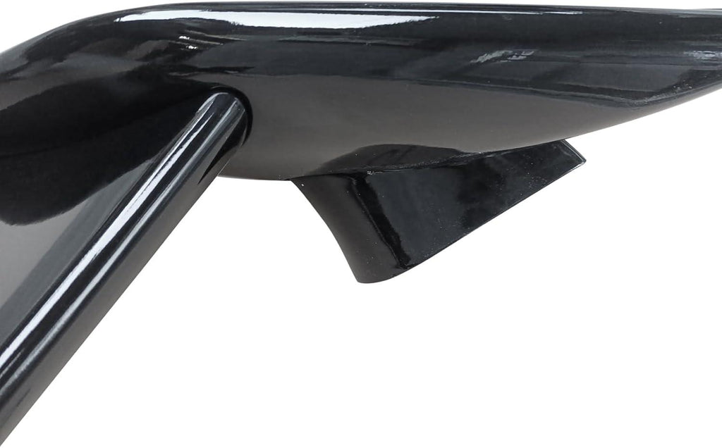 NINTE Rear Spoiler Fit for 2016 - 2021 Honda Civic 10th Generation Hatchback Gloss Black ABS Painted Type R Style Rear Trunk Spoiler Bodykit Rear Wing - NINTE