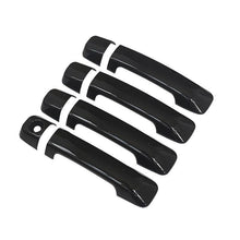 Laden Sie das Bild in den Galerie-Viewer, NINTE For 2007 - 2019 Toyota Tundra CrewMax Sequoia Door Handle Covers Gloss Black 4 Pcs W/O PK Hole - NINTE