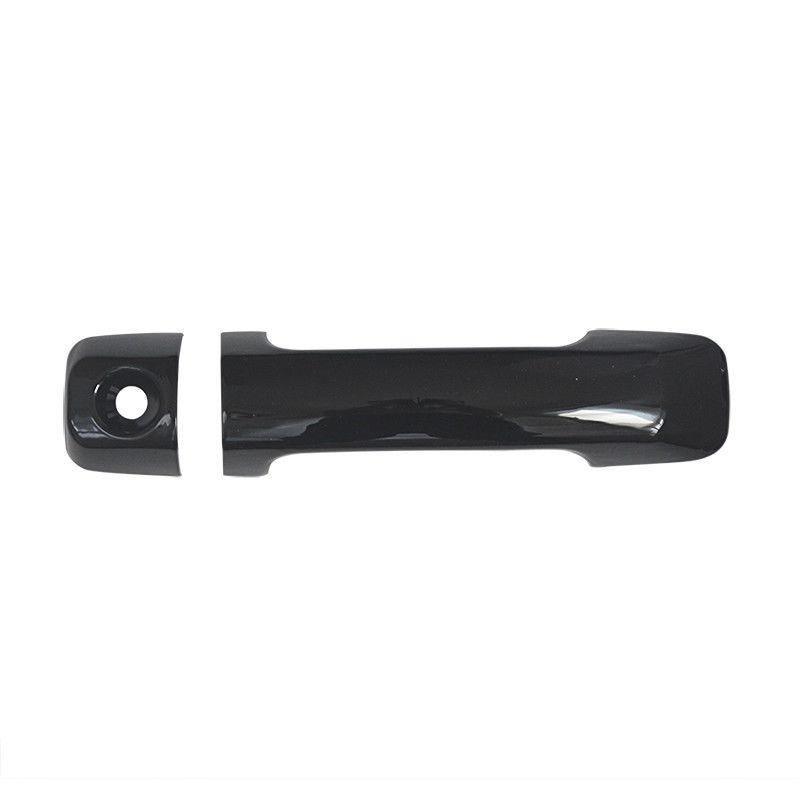 NINTE For 2007 - 2019 Toyota Tundra CrewMax Sequoia Door Handle Covers Gloss Black 4 Pcs W/O PK Hole - NINTE