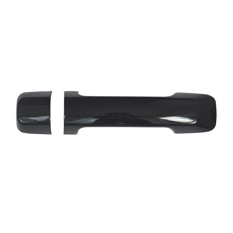 NINTE For 2007 - 2019 Toyota Tundra CrewMax Sequoia Door Handle Covers Gloss Black 4 Pcs W/O PK Hole - NINTE