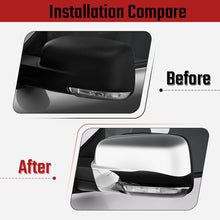 Charger l'image dans la galerie, NINTE For 2013 - 2018 Dodge Ram 1500& 2019 - 2023 Ram 1500 Classic Mirror Cover Rear View Mirror Overlays with Turn Signal Cutouts - NINTE