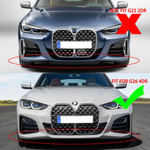 Load image into Gallery viewer, NINTE One - Piece for 2021 - 2025 BMW 4 Series Gran Coupe G26 i4 M - Sport Front Bumper Lip Bodykit Part Lower Splitter - NINTE