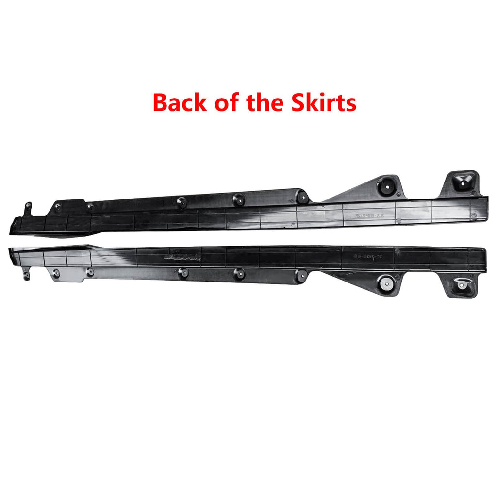 NINTE For 2022 - 2024 BMW 2 Series G42 230i M240i Side Skirts Extension Lip Splitters - NINTE