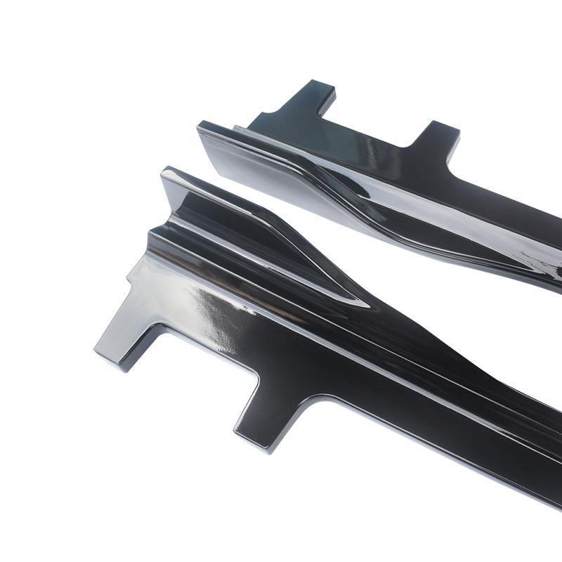 NINTE For 2018 - 2022 Honda Accord Side Skirts Side Bottom Line Extension Lips ABS Painted - NINTE