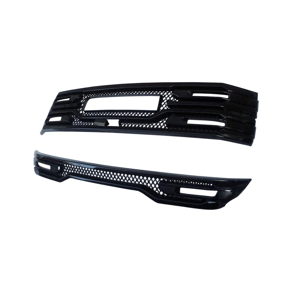 NINTE For 2022 - 2024 GMC Sierra 1500 AT4 SLT Grille Cover ABS Mesh Style NOT REPLACEMENT) - NINTE