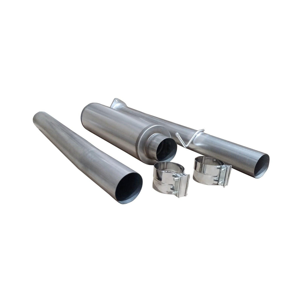 NINTE 4'' 2013 - 2018 6.7 Cummins DPF Delete Race Pipe Dodge Ram 2500/3500 - NINTE