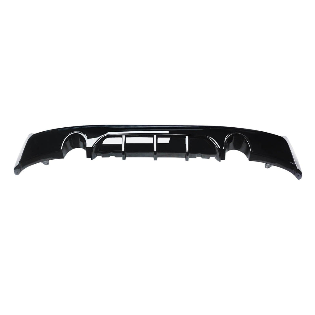 NINTE For BMW 2014 - 2021 F22 2 Series M Performance Rear Diffuser Rear Bumper Lip ABS - NINTE