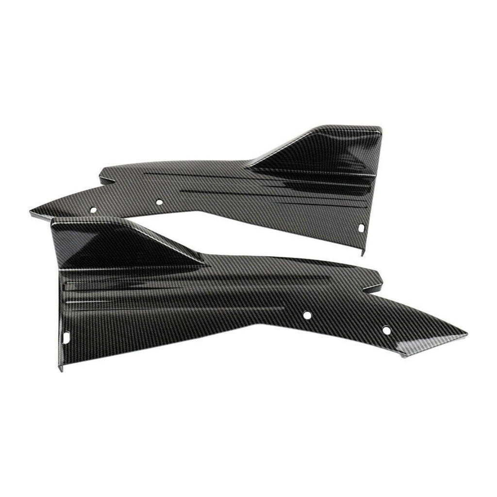 NINTE Rear Bumper Lip Universal 2 Pieces Diffuser Guard Splitter Body Kits - NINTE