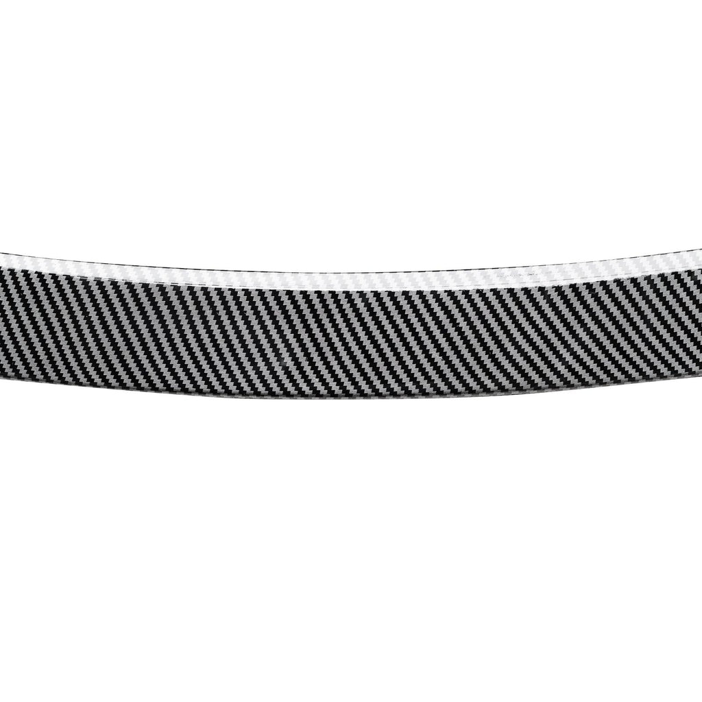 NINTE For 2017 - 2023 Tesla Model 3 Rear Spoiler ABS Trunk Wing Spoiler Splitter Carbon Fiber Look / Gloss Black - NINTE