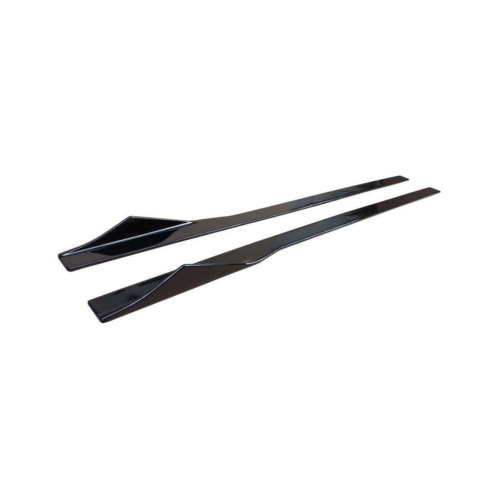 NINTE Side Skirt For BMW 8 Series G15 G14 840i M850i extension panel Gloss Black ABS - NINTE