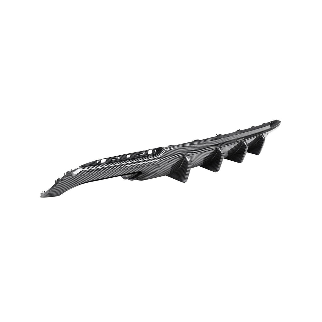 NINTE For 2015 - 2021 Chrysler 300 Dual Rectangle Exhaust Opening Rear Diffuser Rear Bumper Lip - NINTE