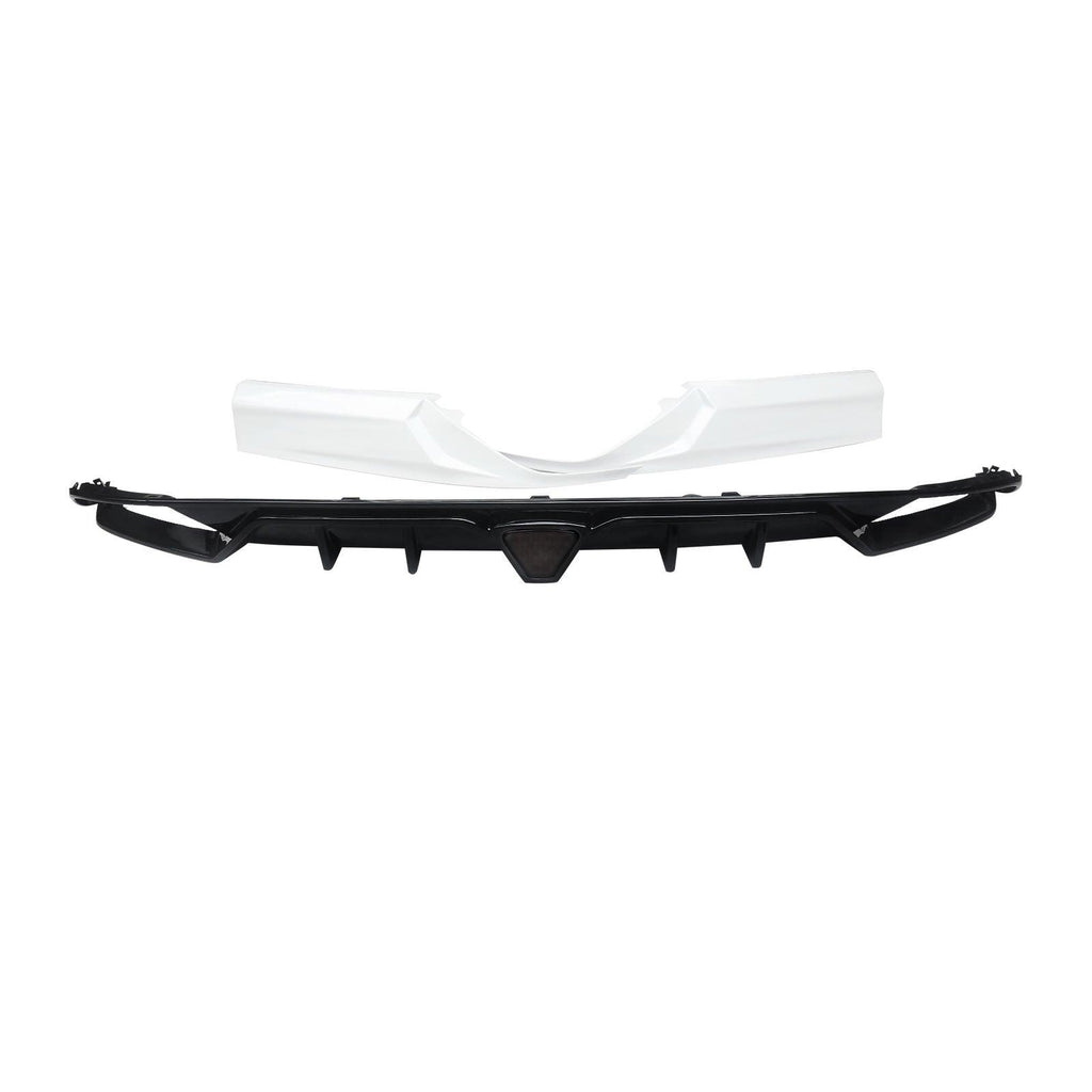 NINTE Rear Diffuser W/Led Brake Light For 2018 - 2022 Honda Accord including Corner Apron Spats - NINTE
