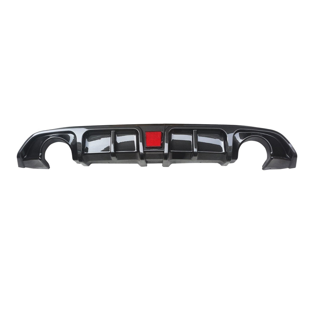 NINTE For 2017 - 2023 Infiniti Q60 ABS Rear Diffuser Rear Bumper Lip With Brake Light - NINTE