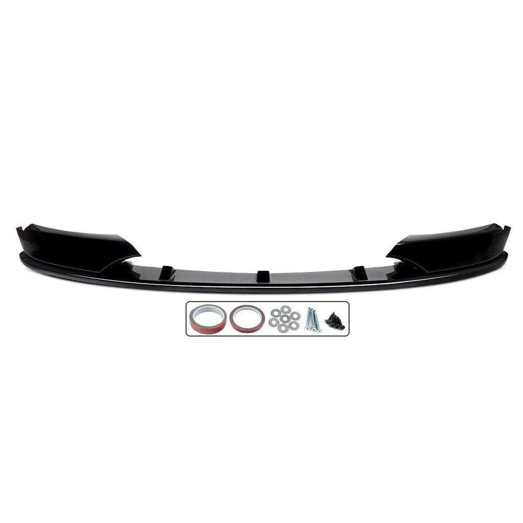 NINTE For 2007 - 2013 BMW 1 Series E82 128i 135i M - Sport Front Lip Front Bumper Splitter ABS - NINTE