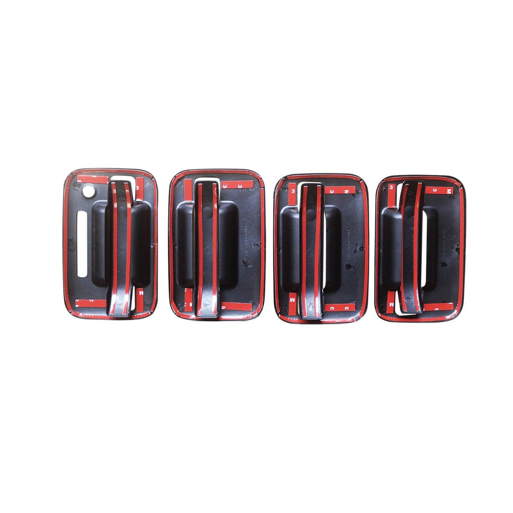 NINTE For 2004 - 2014 Ford F - 150 Crew Cab Door Handle Covers without Passenger Key Hole with Keypad 4Pcs - NINTE