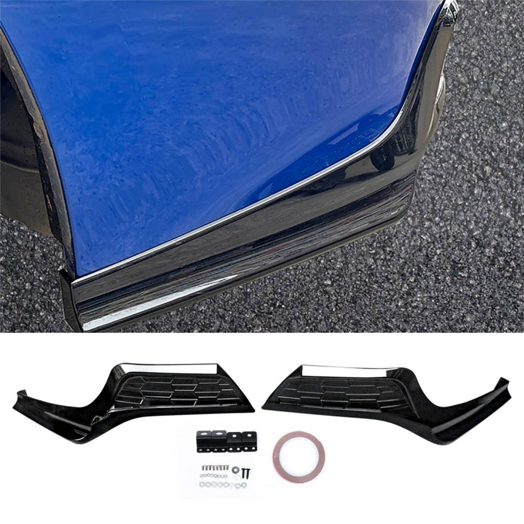 NINTE For 2022 - 2025 11th Gen Honda Civic Sedan Rear Bumper Guards ABS Painted Rear Diffuser Splitter Guards - NINTE