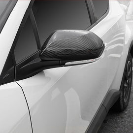 NINTE For 2016 - 2019 Toyota C - HR Rear View Side Mirror Covers Cap Exterior Trim Outside Rearview Decoration Cap Protector - NINTE