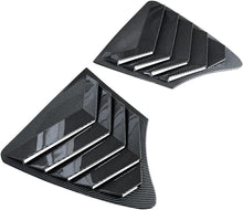 Cargar imagen en el visor de la galería, NINTE Rear Side Window Louvers for 2014 - 2024 Infiniti Q50 Air Vent Scoop Shades Cover Blinds Trim Exterior Accessories Sport Style 2pcs - NINTE