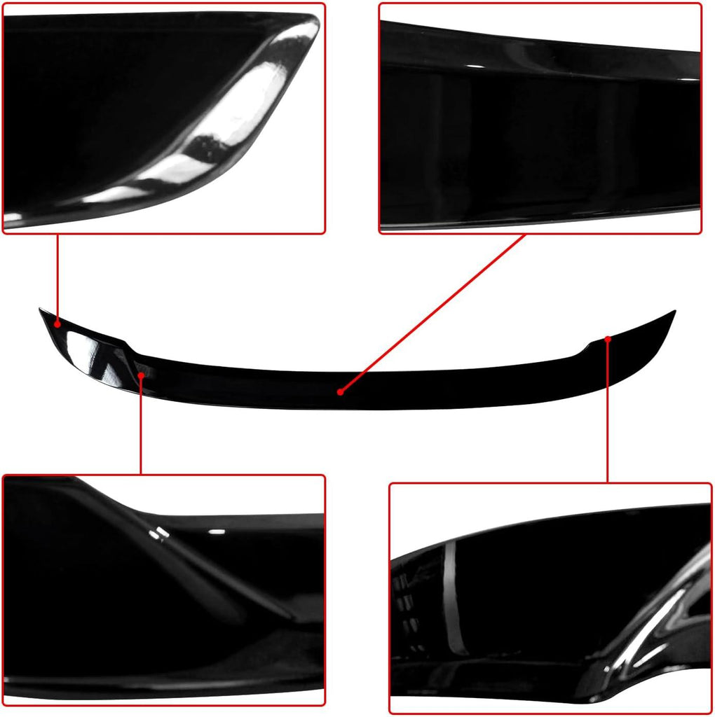 NINTE For 2023 - 2025 Honda Accord 11th Gen Rear Spoiler ABS Lip Spoiler Wing - NINTE