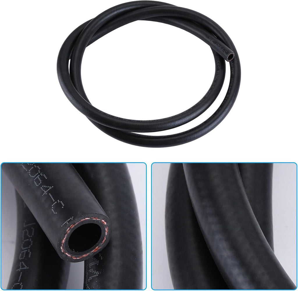 NINTE Universal A/C Hose Kit - Includes 6, 8, 10 A/C Hoses with O - Ring Fittings, Oil Tube, and Refrigerant Discharge/Suction Hose for Automotive Air Conditioning Systems - NINTE