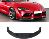 NINTE For 2020-2025 Toyota GR Supra GR Supra One-Piece Front Lip Front Splitter Bumper Lip Bodykit Dam Chin Diffuser ABS Painted