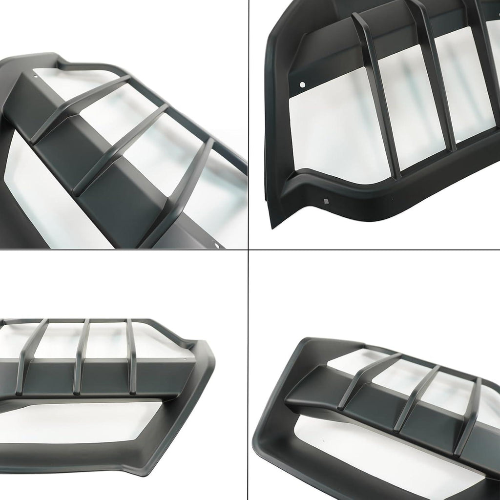 NINTE For 2020 - 2024 Corvette C8 Stingray/Z51/E - Ray Rear Diffuser Rear Lower Bumper Diffuser Lip Spoiler Splitter - NINTE