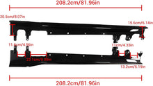 Charger l'image dans la galerie, NINTE Side Skirts for 2019 - 2025 BMW G05 X5 M Sport ABS Painted Side Extension Bottom Line Full Length - NINTE