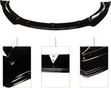 Charger l'image dans la galerie, NINTE For 2020 - 2024 Tesla Model Y Front Bumper Lip ABS 3pcs Front Lower Chin Splitter - NINTE