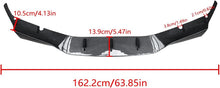 Laden Sie das Bild in den Galerie-Viewer, NINTE for 2018 - 2020 BMW F90 M5 Front Bumper Lip R Style F90 M5 Extension 1 Piece Style - NINTE