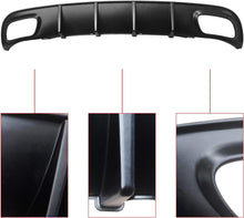Laden Sie das Bild in den Galerie-Viewer, NINTE For 15 - 23 Dodge Charger SXT Rear Diffuser 15 - 18 R/T RT Fit Rectangle Tip Rear Diffuser - NINTE