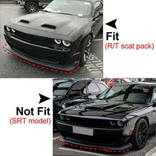 Load image into Gallery viewer, NINTE For 2015 - 2023 Dodge Challenger Scat Pack 2019 - 2023 R/T GT Front Lip Bumper Guard Front Splitter 2PCs - NINTE