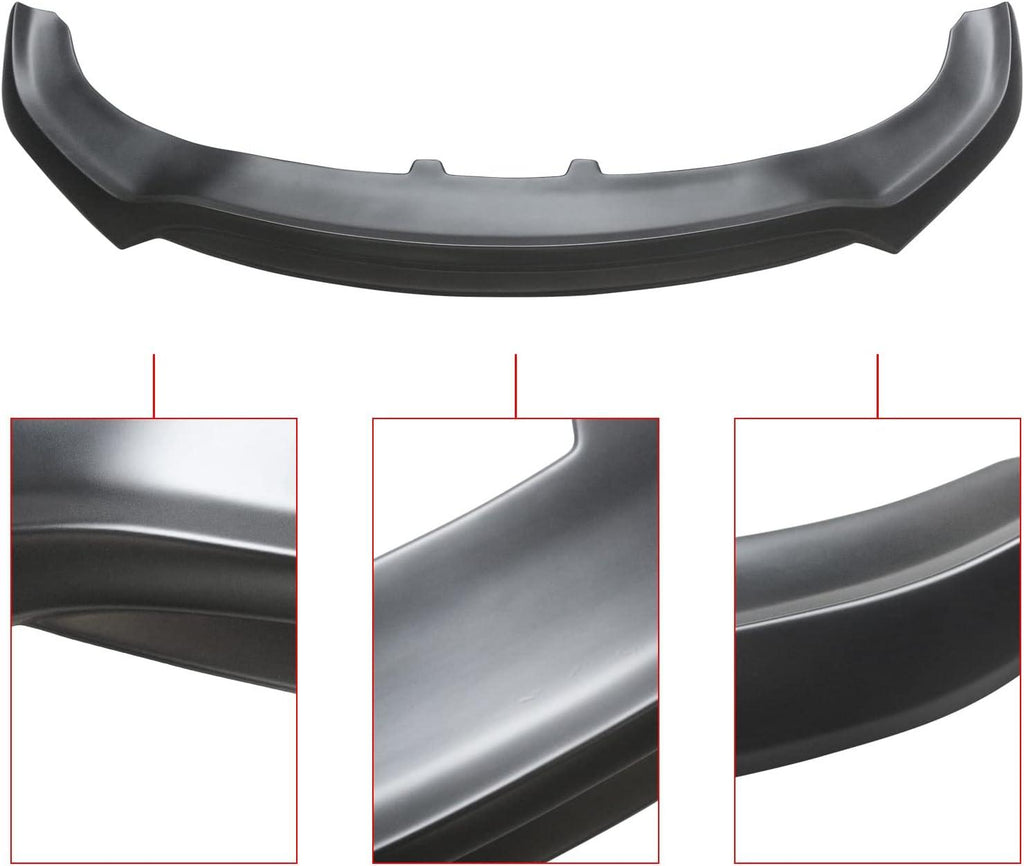 NINTE For 2020 - 2023 Dodge Charger SRT Hellcat Widebody Front Bumper Lip Splitter Double Layer Style - NINTE
