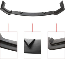 Load image into Gallery viewer, NINTE For 2014 - 2017 Infiniti Q50 Sport Model Front Lip ABS 3 PCS Front Bumper Lip Spoiler Splitter - NINTE