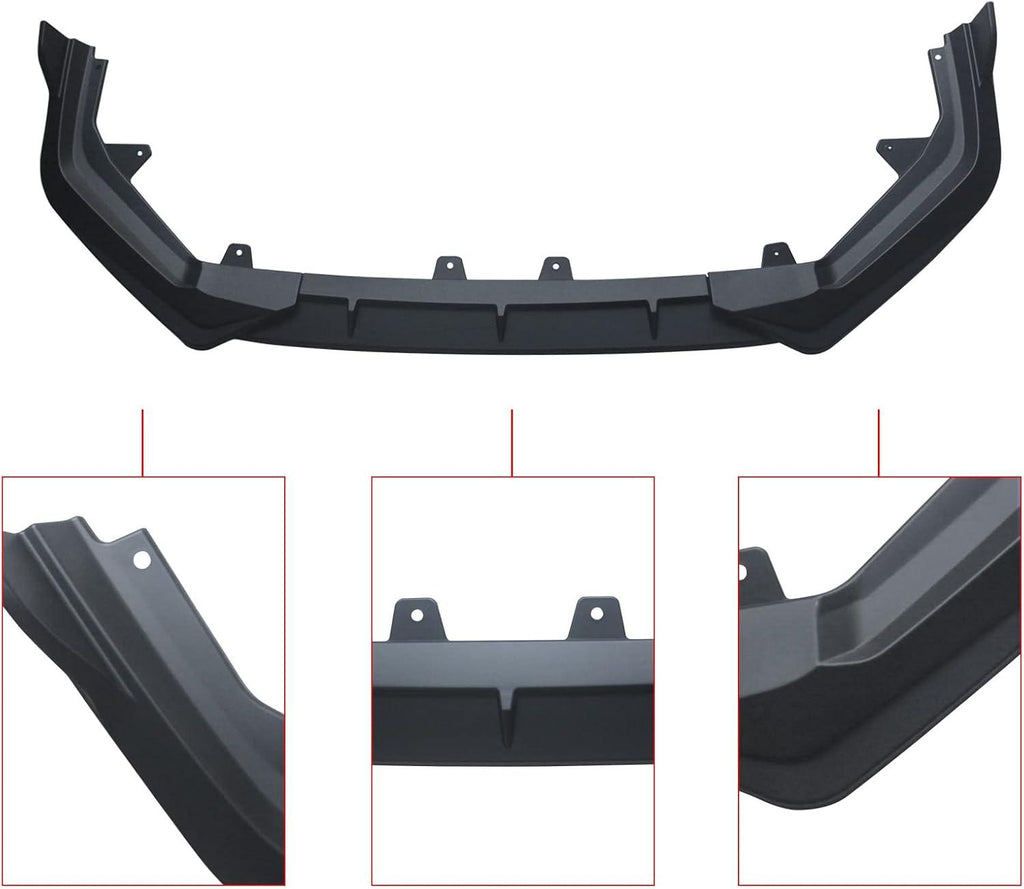 NINTE For 2022 - 2024 11th Honda Civic Front Lip ABS Front Bumper Splitter Body Spoiler - NINTE