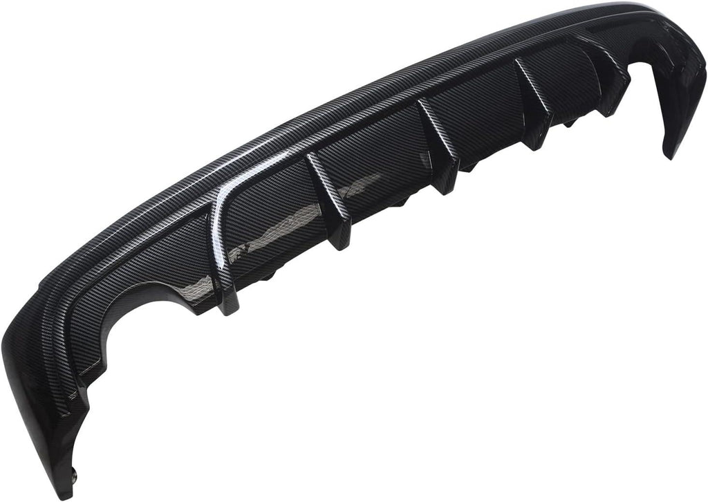 NINTE For 2014 - 2016 Lexus IS250 IS350 IS200tRear Bumper Rear Diffuser Spoiler Splitter - NINTE