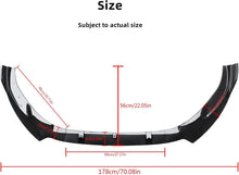 Charger l'image dans la galerie, NINTE For 2020 - 2024 Audi A4 S4 Front Lip ABS Painted 3 Pieces Lower Bumper Splitter - NINTE