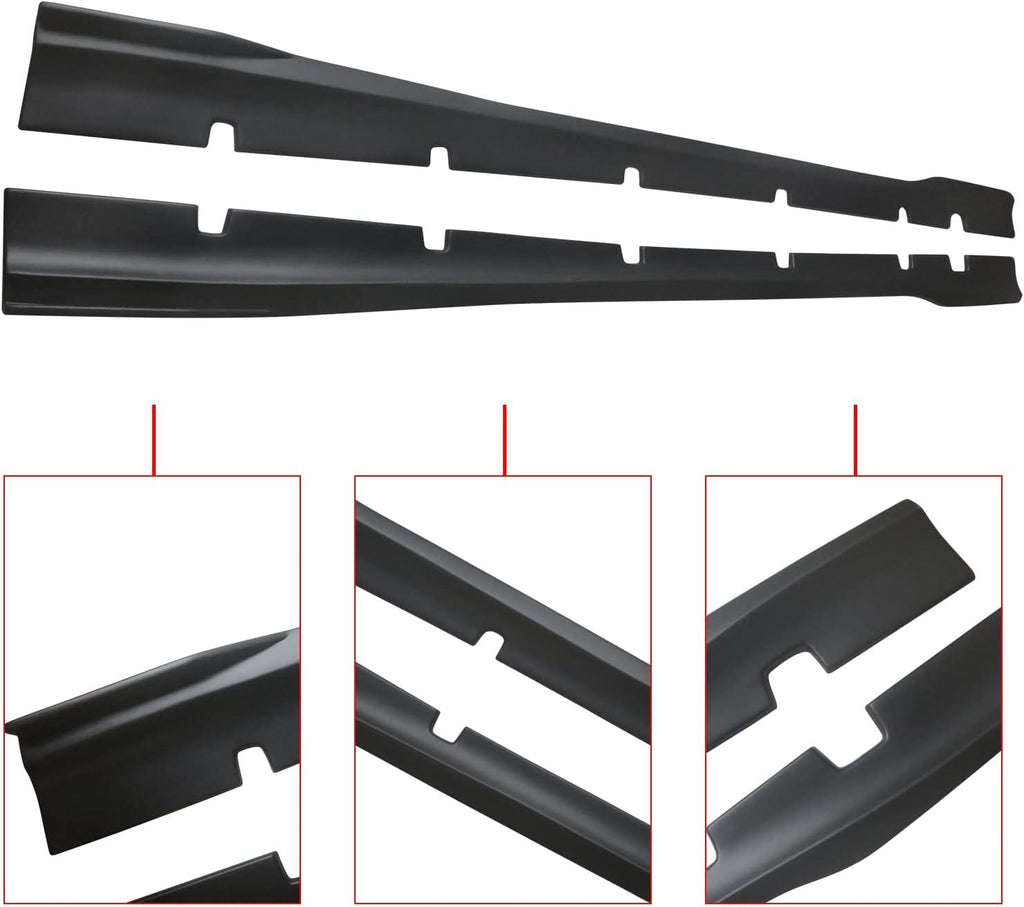 NINTE For 2020 - 2023 Dodge Charger Widebody Rocker Panel Extension Lip Body Kits Side Skirts - NINTE