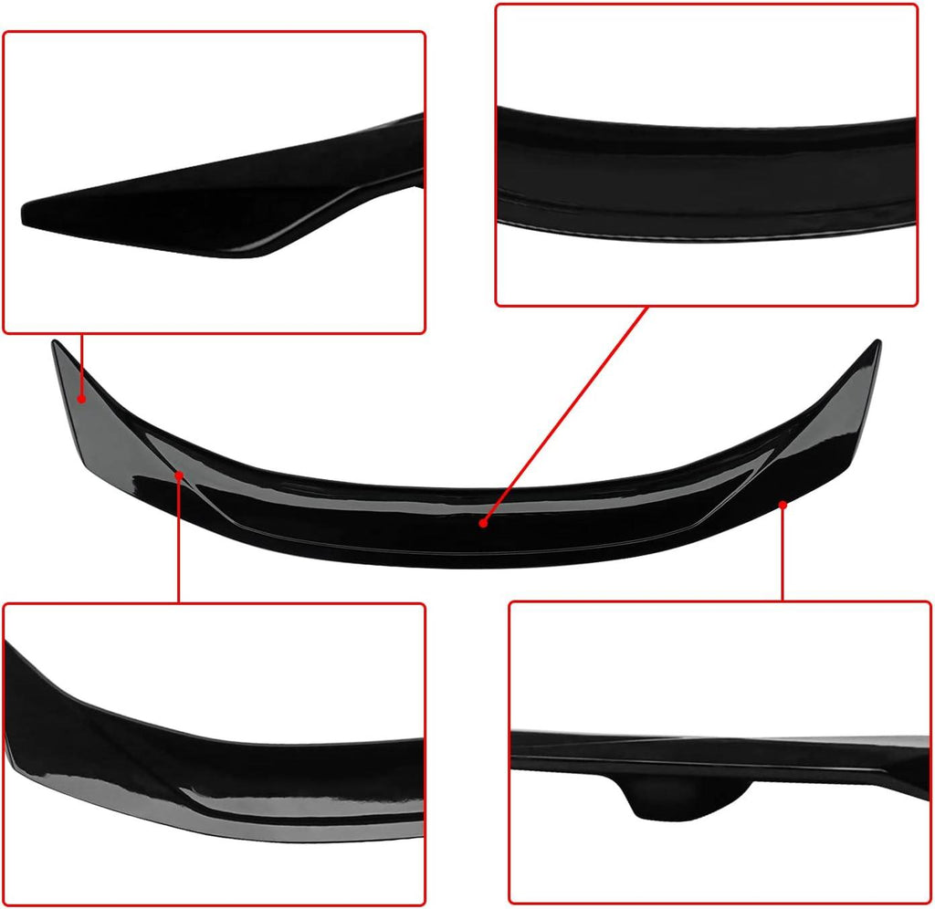 NINTE For 2016 - 2024 Chevy Camaro LS LT1 LT SS RS ZL1 Rear Spoiler High Wing OE Style Trunk - NINTE